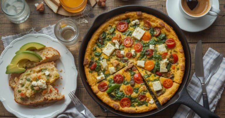Easy Frittata Breakfast Recipe – Healthy & Quick