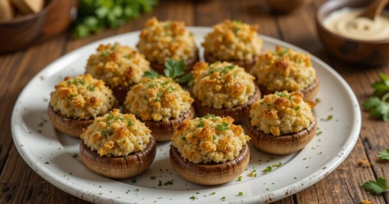 Easy Stuffed Mushrooms Recipe : Delicious & Quick Appetizer Ideas